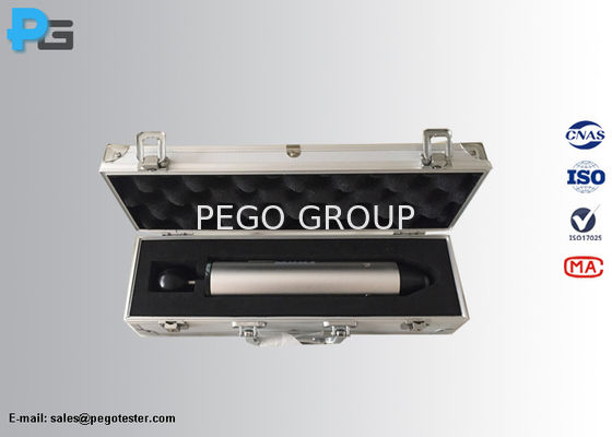 IK04 تجهیزات آزمایش ضربه چکش به صورت بهار با انرژی ضربه 0.5J و سر چکش پلی آمید مطابق با IEC60320-1