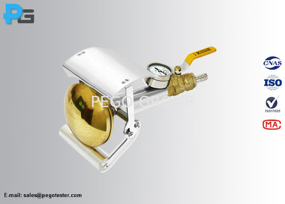 قطر حفره 0.5mm آلومینیوم Baffle IPX3 / IPX4 تست حفاظت از نفوذ نوزل اسپری دستی IEC60529 بند 14.2.3/14.2.4