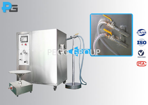 تجهیزات تست جت آب IEC 60529 با مخزن آب 550 لیتری و سیستم کنترل PLC برای تست IPX5 IPX6