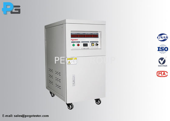 منبع تغذیه AC تک فاز منبع تغذیه ولتاژ متغیر 2KV / 5KV / 10KV انتخابی