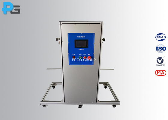 IEC60335-1 شکل 8 دو ایستگاه کنترل دستگاه تست خم کردن بند ناف تامین کننده PLC